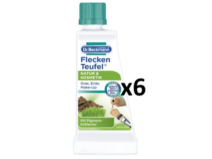 Dr. Beckmann ďáblík na odstraňování skvrn od zeleně a kosmetiky 6x50 ml-VÝHODNÉ BALENÍ