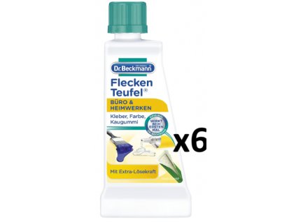 Dr. Beckmann ďáblík na odstraňování skvrn z kanceláří a domácích dílen, 6x50 ml-VÝHODNÉ BALENÍ