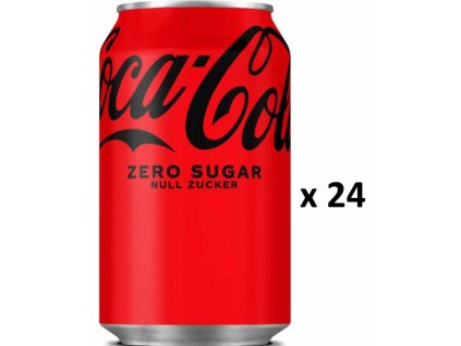 Coca Cola Zero Sugar 24x0,33l-VÝHODNÉ BALENÍ