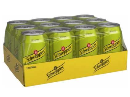 Schweppes The Original Lemon 12x330 ml-VÝHODNÉ BALENÍ