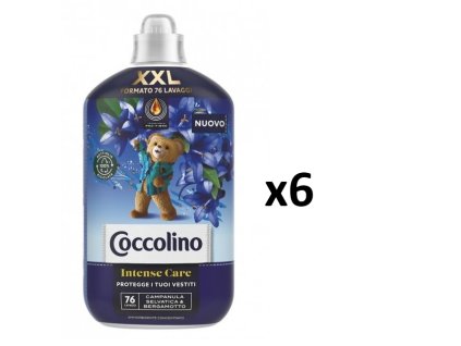 Coccolino aviváž Campanula & Bergamotto 6x76 dávek-VÝHODNÉ BALENÍ