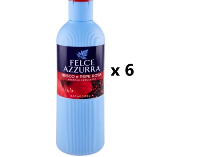 Felce Azzurra Pěna do koupele Fiori di Sakura 6x650 ml VÝHODNÉ BALENÍ