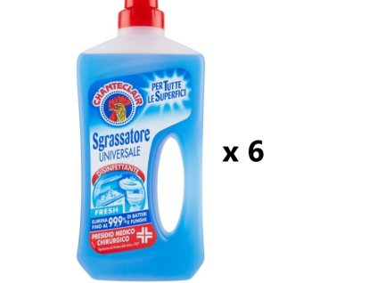 Chanteclair Univerzální desinfekční čistič na podlahy Fresh 6x750 ml- VÝHODNÉ BALENÍ