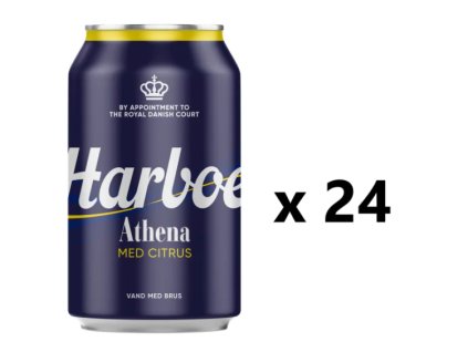 Harboe limonáda Athena med Citrus 24x330 ml-VÝHODNÉ BALENÍ