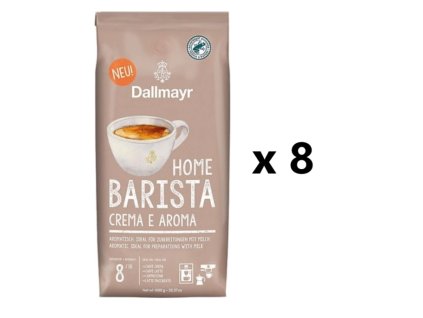 Dallmayr Barista Caffè Crema e Aroma 8x1 kg-VÝHODNÉ BALENÍ
