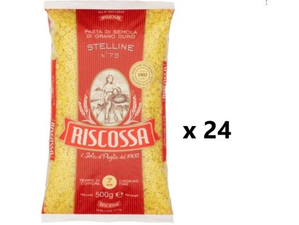 Riscossa Hvězdičky stelline Nr. 75, 24x500 g - VÝHODNÉ BALENÍ