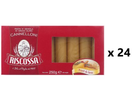 Riscossa trubičky Cannelloni 24x250 g - VÝHODNÉ BALENÍ