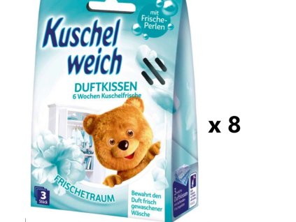 Kuschelweich Frischetraum vonné sáčky do skříně 8x3 ks - VÝHODNÉ BALENÍ