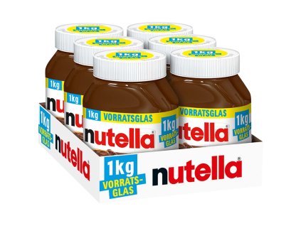 Ferrero Nutella 6x1 kg - VÝHODNÉ BALENÍ