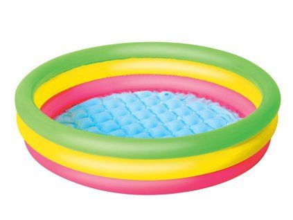 Barevný nafukovací bazén 102 x 25 cm Bestway 51104