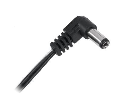 DC csatlakozó 2,1x5,5mm kábel sarokkal