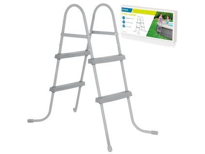 Fém medencelétra 84 cm Bestway 58430