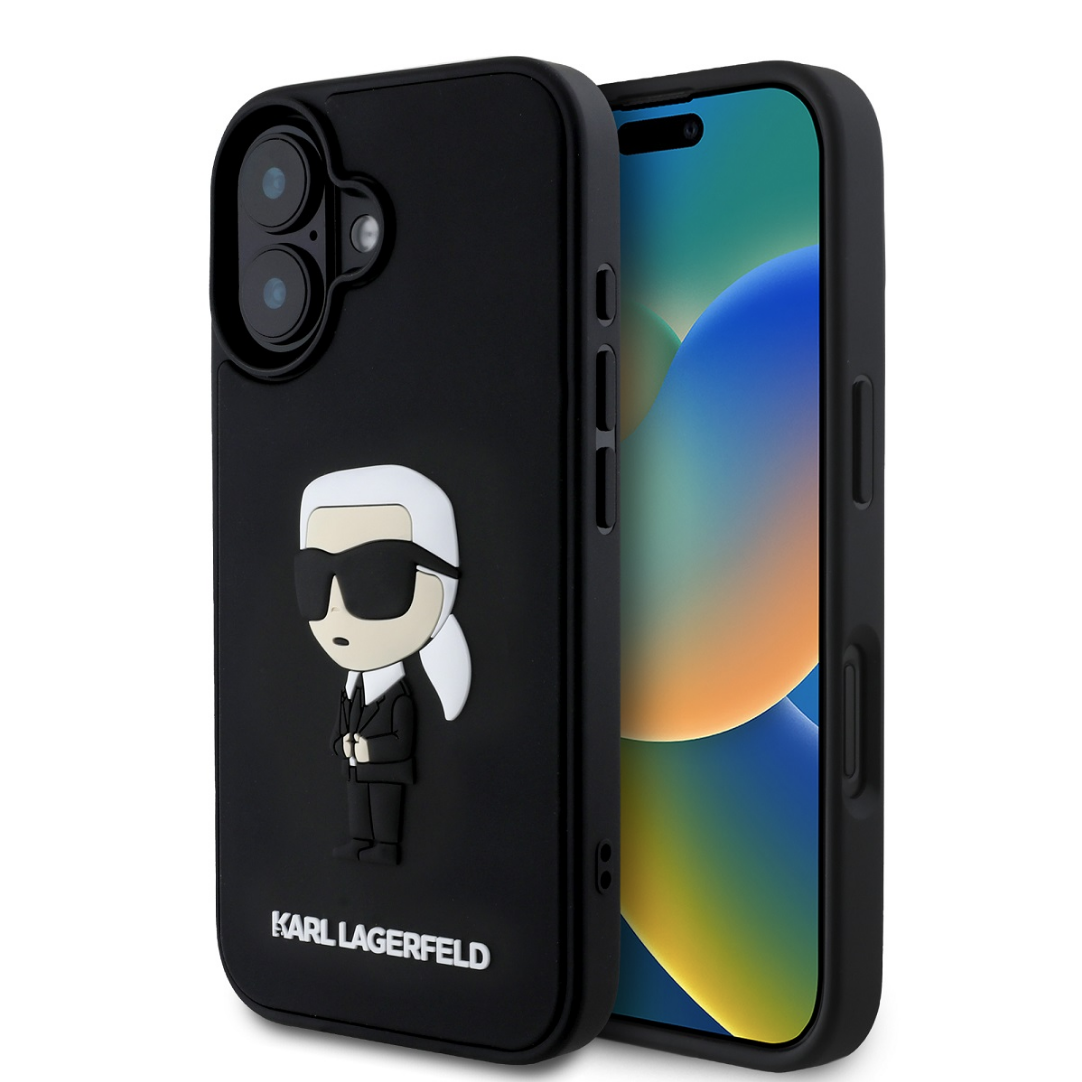 Karl Lagerfeld 3D Kryt pro Apple iPhone - iPhone 16 - 