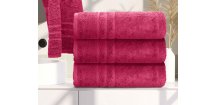 Ręcznik kąpielowy Classic 70 x 140 cm purpurowy, 100% bawełna