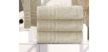 Ręcznik kąpielowy Classic 70 x 140 cm kremowy, 100% bawełna