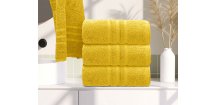Ręcznik Comfort 50 x 100 cm żółty, 100% bawełna