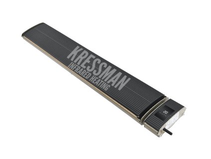 KRESSMAN WIFI infračervený ohřívač 13W 2400 W černý- dálkový ovladač