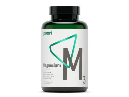 Puori M3 - magnézium, zinok a vitamín B6
