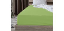 Jersey plahta zelena 200 x 220 cm