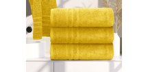 Ručnik Comfort 70 x 140 cm žut, 100% pamuk