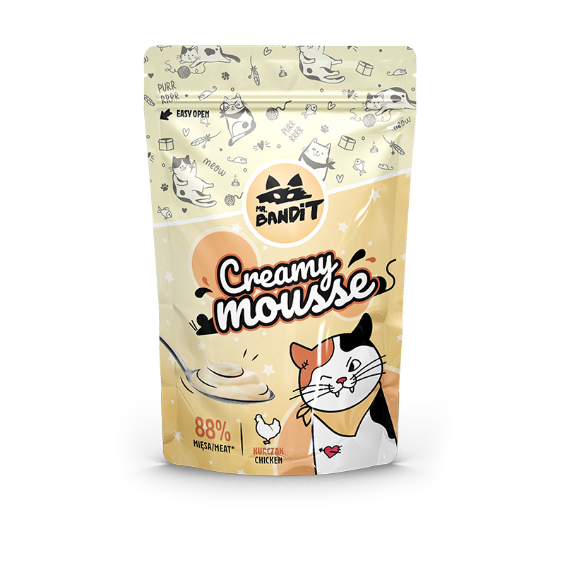 Mr.Bandit Creamy mousse kuře 60 g