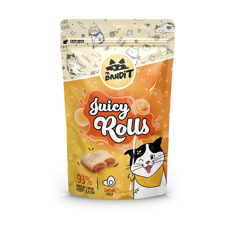 Mr.Bandit Juicy rolls žloutek 40 g