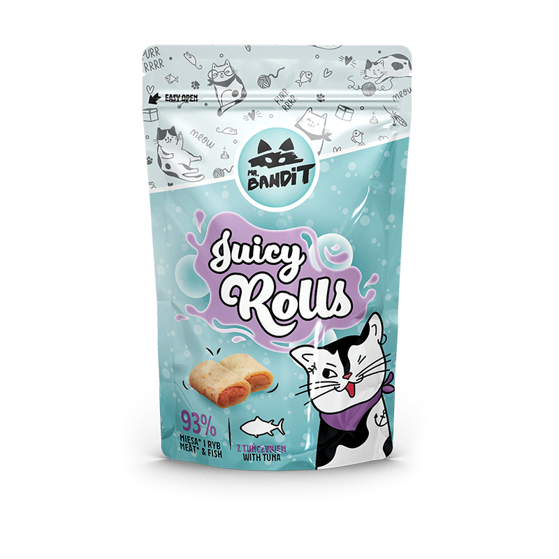 Mr.Bandit Juicy rolls tuňák 40 g