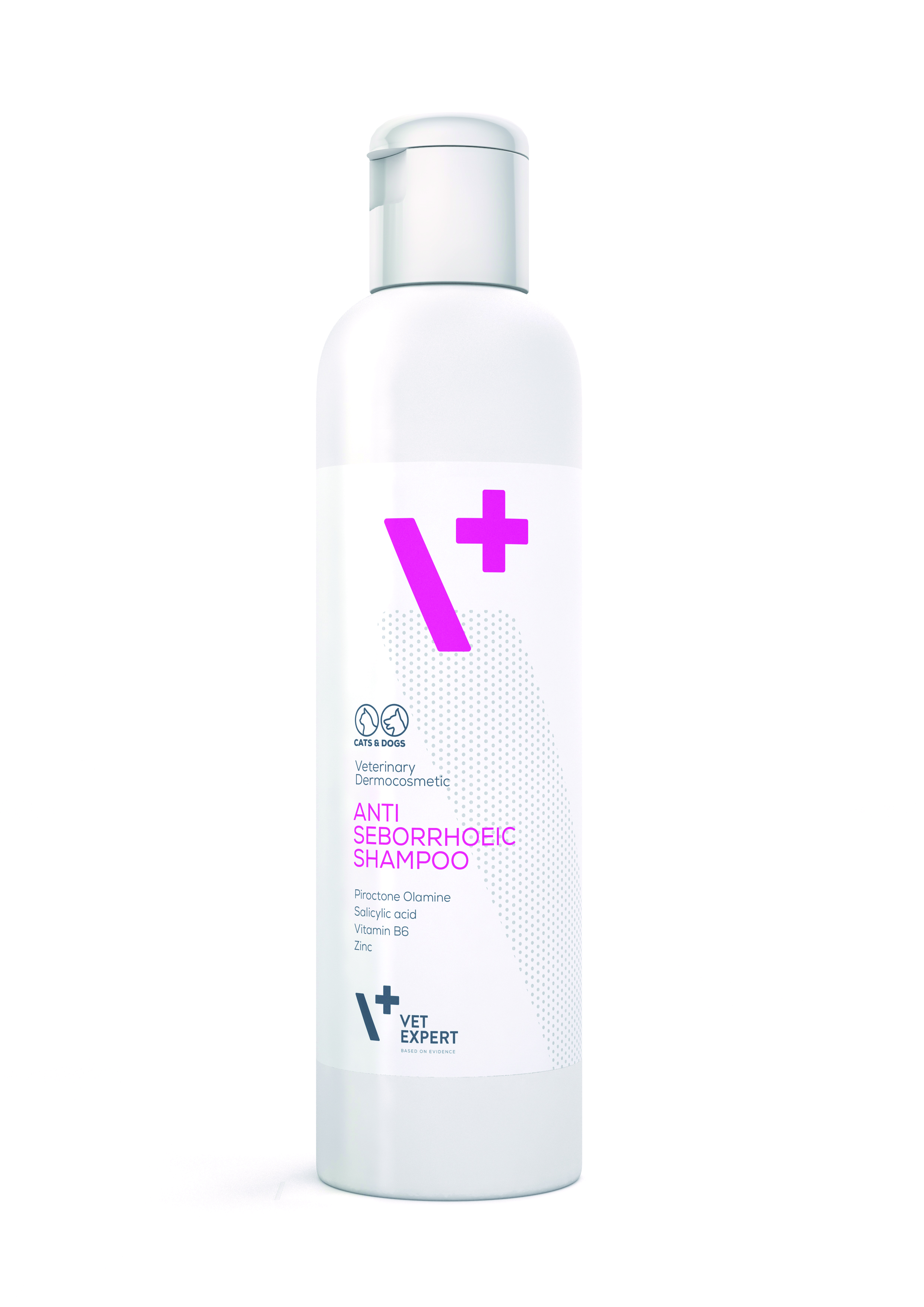 ANTISEBORRHOEIC SHAMPOO 250 ml - speciální šampon pro psy a kočky s kůží náchylnou na seboreu