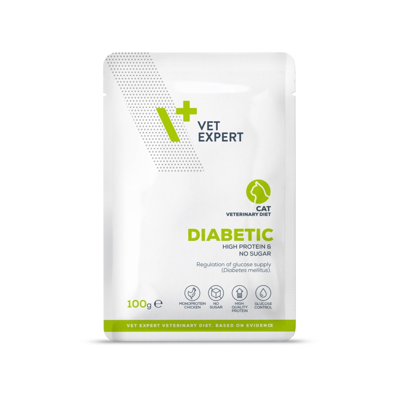 DIABETIC CAT - vlhké dietní krmivo pro kočky 100 g