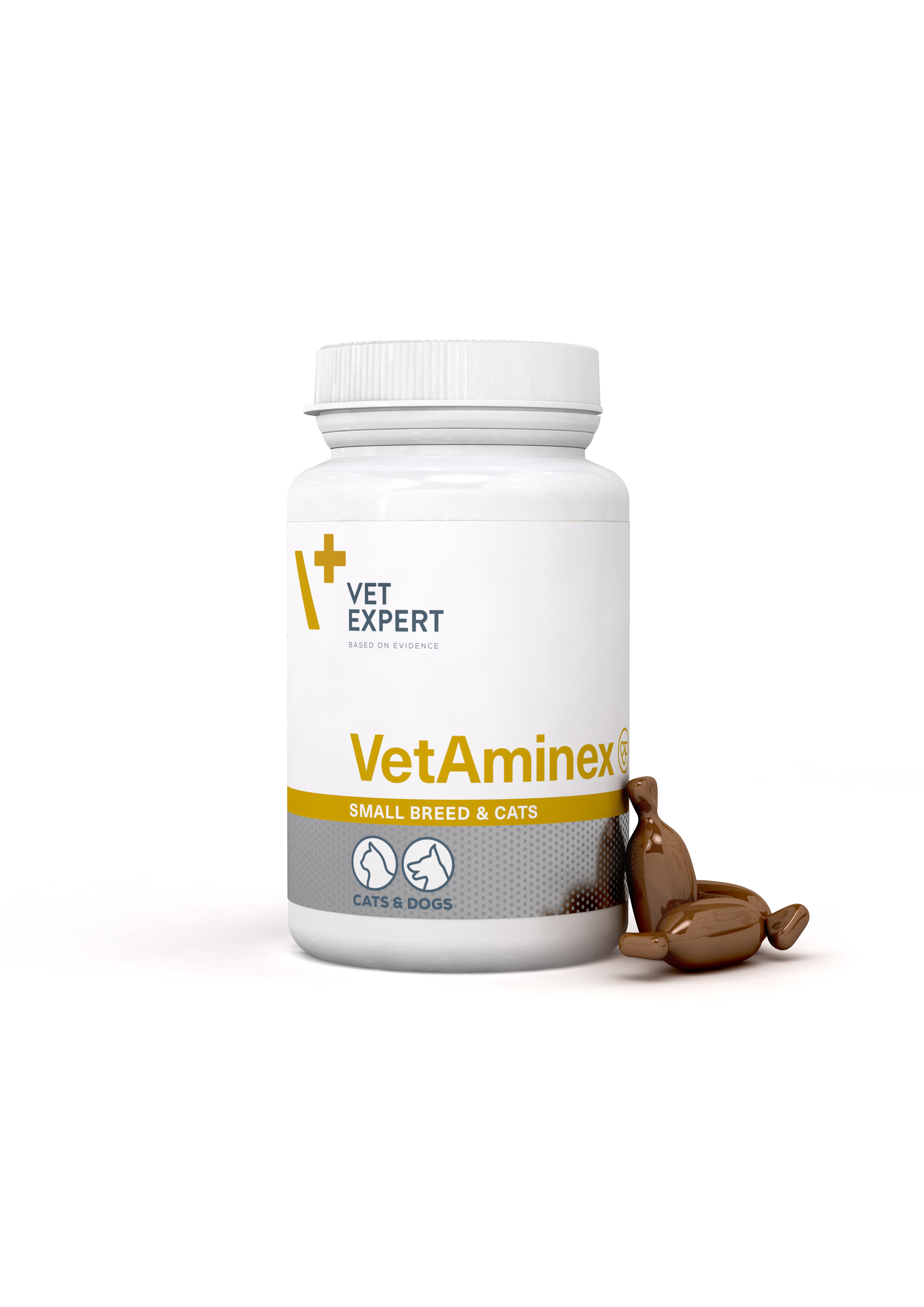VetAminex Small breed & cats (60 kaps. Toff)