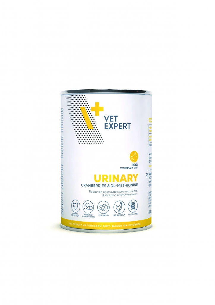 URINARY DOG - mokré veterinární krmivo pro psy 400 g