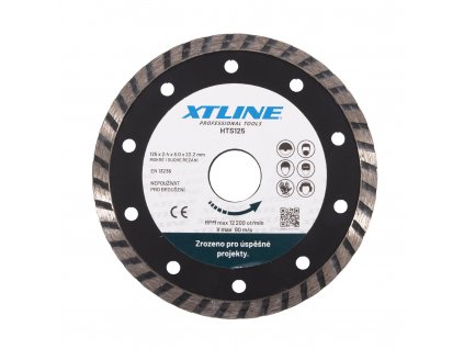 XTLINE Kotouč diamantový turbo | 150x2,6x22,2 mm - HTS150